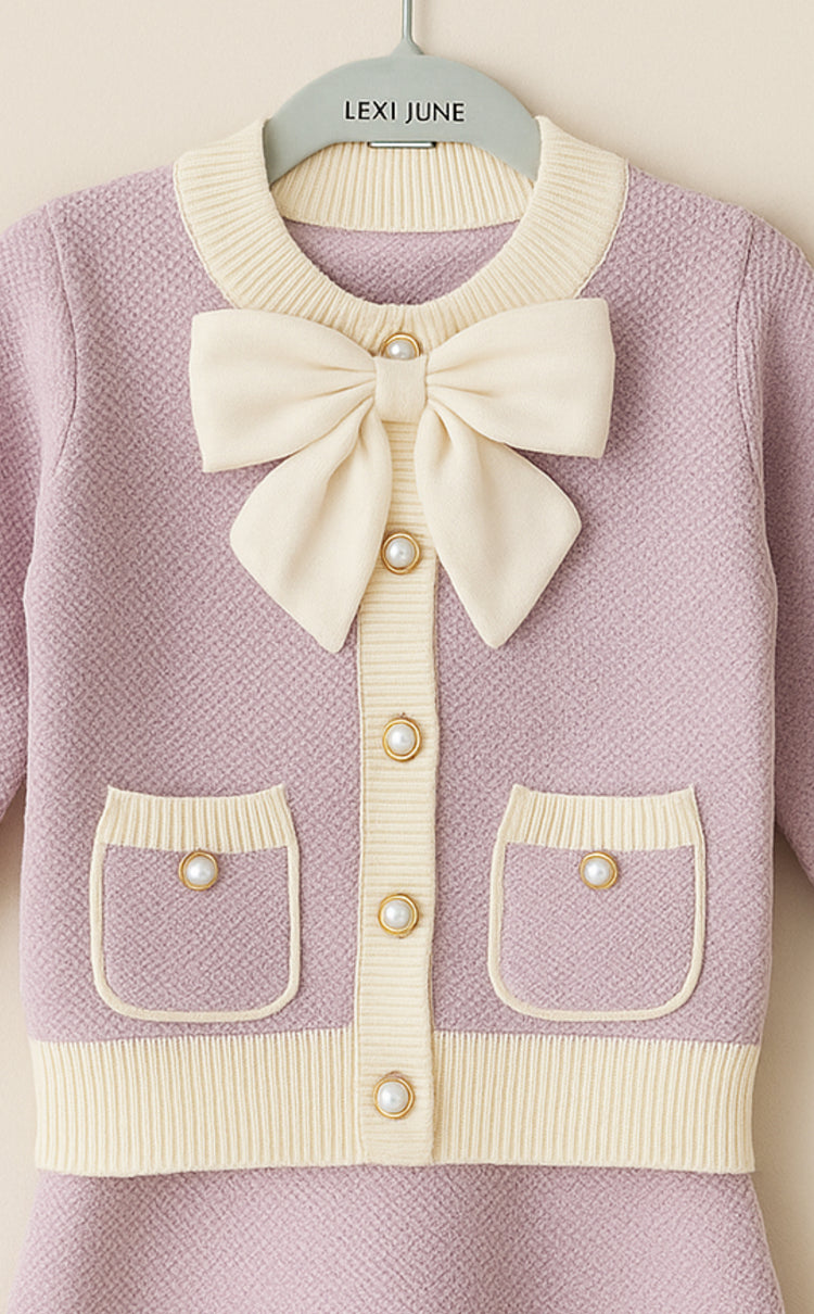 Lexi June – Classic Two-Piece Knit Set